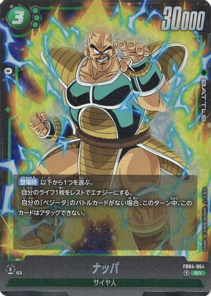 画像1: ナッパ (FB04-064/SR) (1)