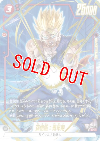 画像1: 孫悟飯：青年期(FB08-012/SR☆) (1)