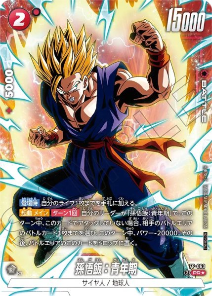 画像1: 孫悟飯：青年期(FP-063/PR☆) (1)