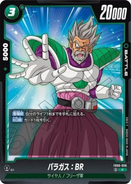 パラガス：BR（FB06-058 C）