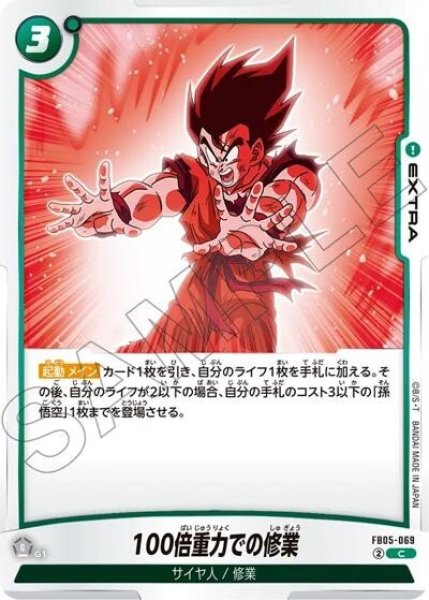 100倍重力での修業（FB05-069 C）
